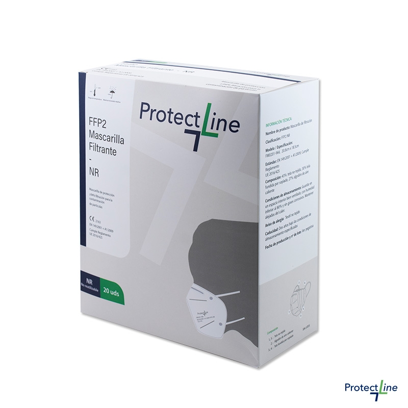 Protect Line mascarillas FFP2 NR